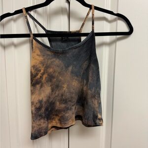 SHEIN Black and Tan Camisole